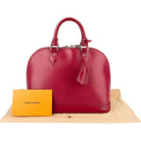 Louis Vuitton Fuchsia Epi Leather Alma PM Handbag