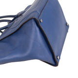 Céline Blue Leather Phantom Handbag