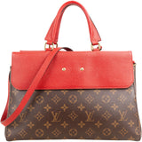 Louis Vuitton Monogram Canvas Cherry Leather Cerise Handbag