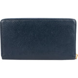 Balenciaga Classic Blue Continental City Zip Around Wallet