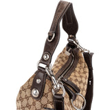 Gucci Monogram GG Canvas Abbey Horsebit Shoulder Bag