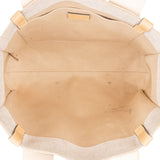Chloé Canvas Medium Woody Tote Shoulder Bag
