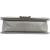 Chanel Quilted Lambskin Medium Boy Single Flap Crossbody Bag