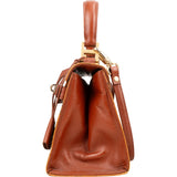 MCM Monogram Visetos Kelly Style Mini Handbag - vintageandkickz