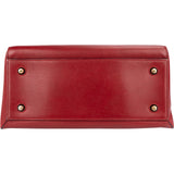 Céline Red Leather Large Edge Handbag