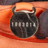 Mulberry Del Rey Orange Ostrich Leather Bayswater Handbag