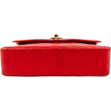 Chanel Quilted Lambskin Bicolor Double Flap Crossbody Bag