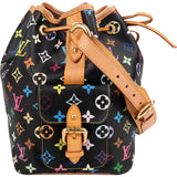 Louis Vuitton Monogram Murakami Multicolor Canvas Sac Noé Petit Shoulder Bag