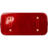 Louis Vuitton Monogram Red Vernis Leather Alma GM Handbag
