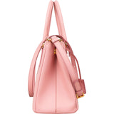 Prada Pink Saffiano Leather Galleria Handbag