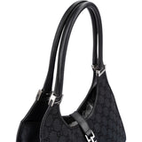 Gucci Monogram GG Canvas Jackie Shoulder Bag