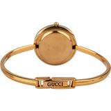 Gucci Gold Tone Change Bezel Bangle 11/12 Women Watch