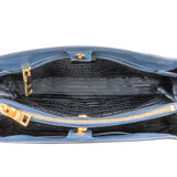 Prada Blue Saffiano Lux Galleria Handbag