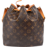 Louis Vuitton Monogram Canvas Sac Noé Petit Shoulder Bag