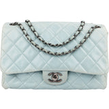 Chanel Quilted Leather Single Flap Crossbody Bag
