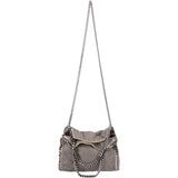 Stella McCartney Shaggy Falabella Fold Over Tote Crossbody Handbag
