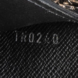 Louis Vuitton Noir Epi Leather Twist Compact Wallet