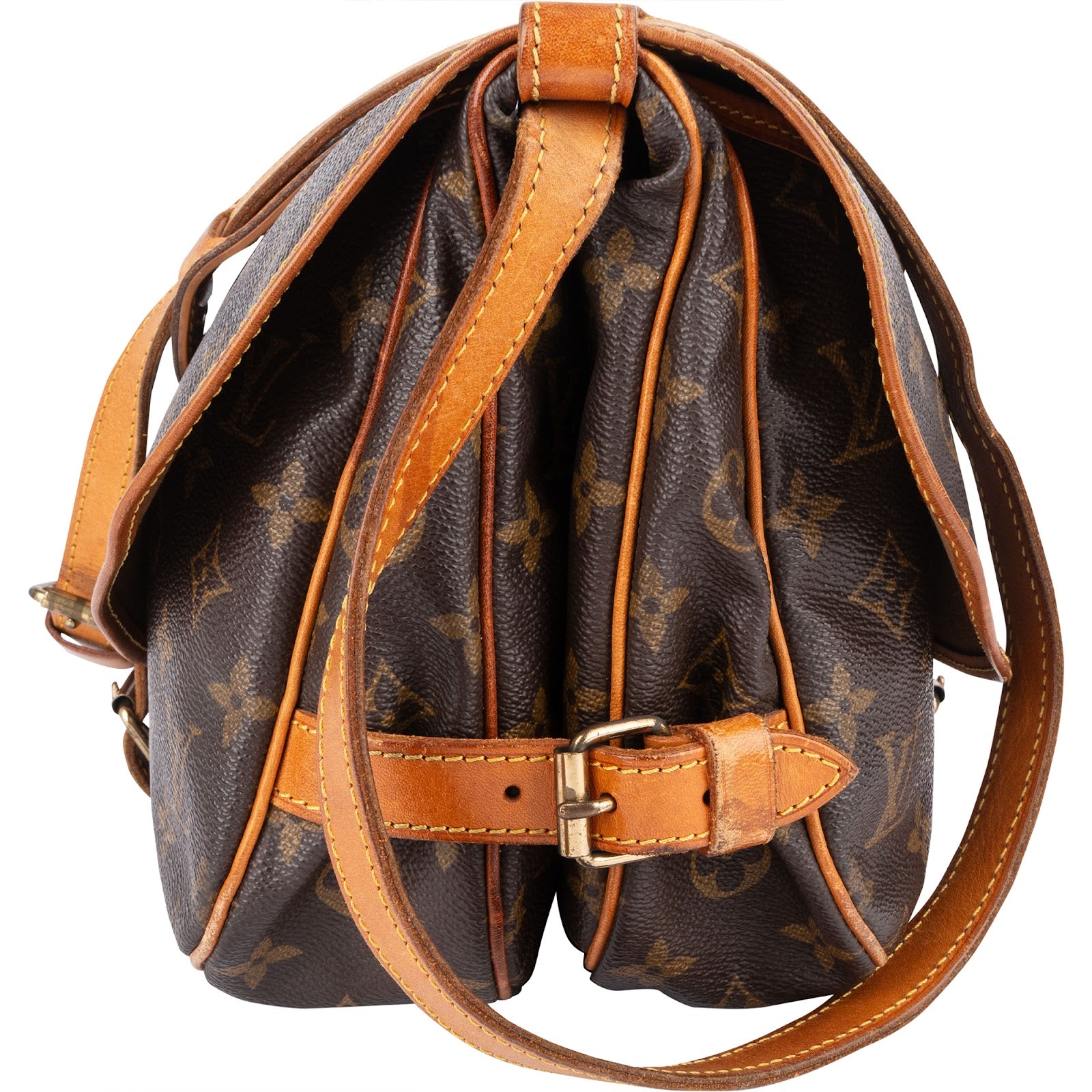 Louis Vuitton Monogram Canvas Saumur 30 Crossbody Bag - vintageandkickz