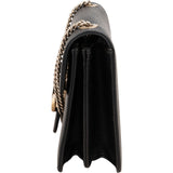 Gucci Grained Leather Small Interlocking GG Shoulder Crossbody Bag