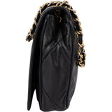 Chanel Stitching Lambskin CC Single Flap Crossbody Bag - vintageandkickz