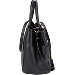 Fendi Black Leather 2Jours Handbag - vintageandkickz