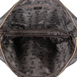 Gucci Black Guccissima Leather Business Handbag - vintageandkickz