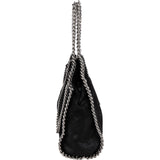 Stella McCartney Shaggy Falabella Fold Over Tote Crossbody Handbag