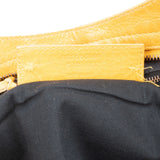 Balenciaga Yellow Leather City Handbag