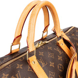 Louis Vuitton Monogram Canvas Keepall 50 Bandoulière Travel Bag