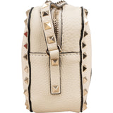 Valentino Garavani Rockstud Woven Camera Crossbody Bag