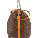 Louis Vuitton Monogram Canvas Keepall 60 Bandoulière Travel Bag