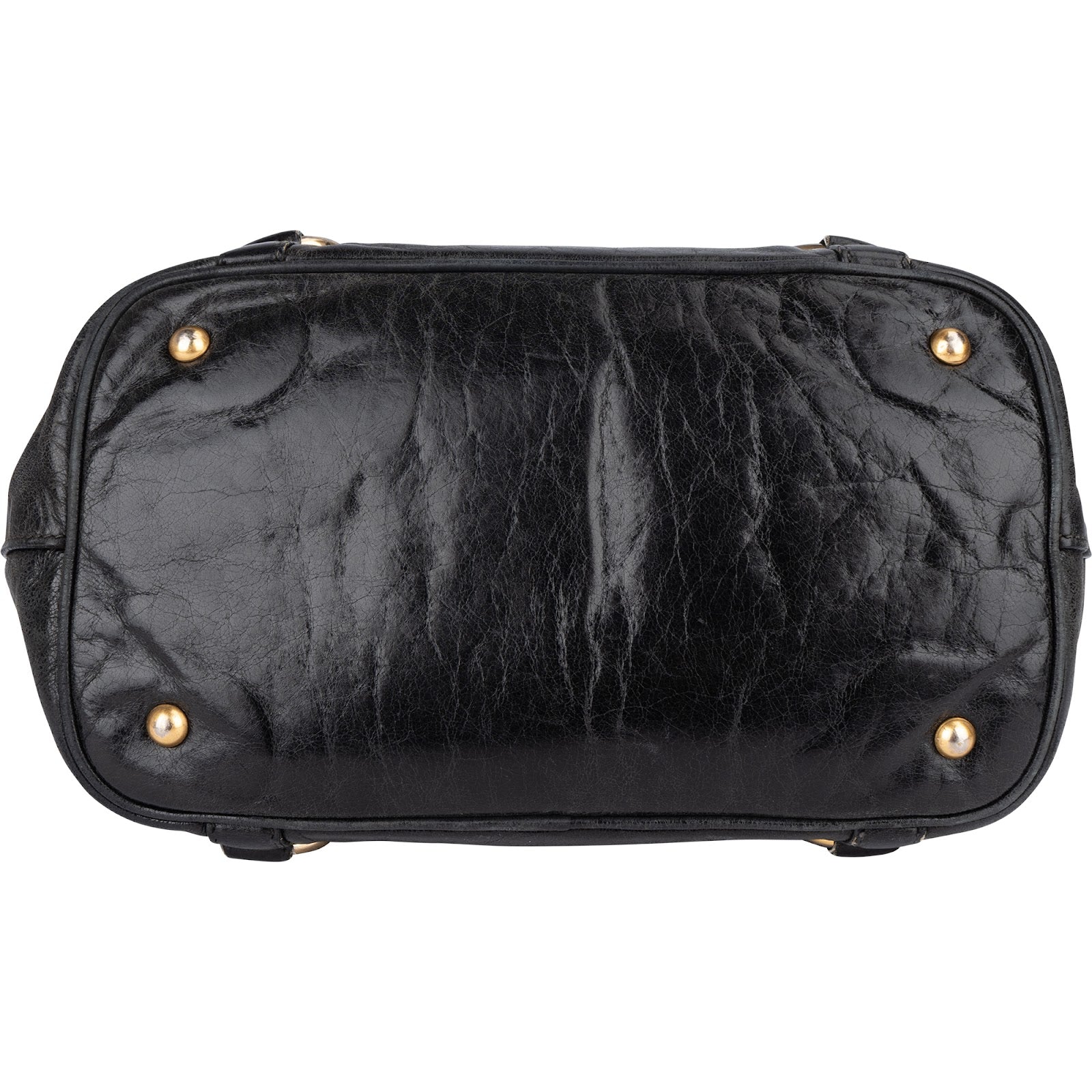 Miu Miu Vitello Lux Handbag - vintageandkickz