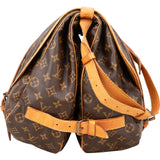 Louis Vuitton Monogram Canvas Saumur 40 Crossbody Bag
