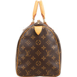 Louis Vuitton Monogram Canvas Speedy 30 Handbag
