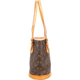 Louis Vuitton Monogram Canvas Bucket PM Shoulder Bag