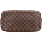 Louis Vuitton Monogram Damier Ebene Canvas Neverfull MM Shoulder Bag