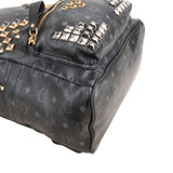 MCM Monogram Visetos Stark Studded Backpack