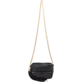 Chanel Quilted Lambskin Tassel Camera Crossbody Bag