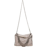 Stella McCartney Shaggy Falabella Fold Over Tote Crossbody Handbag