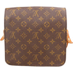 Louis Vuitton Monogram Canvas Cartouchiere MM Crossbody Bag - vintageandkickz