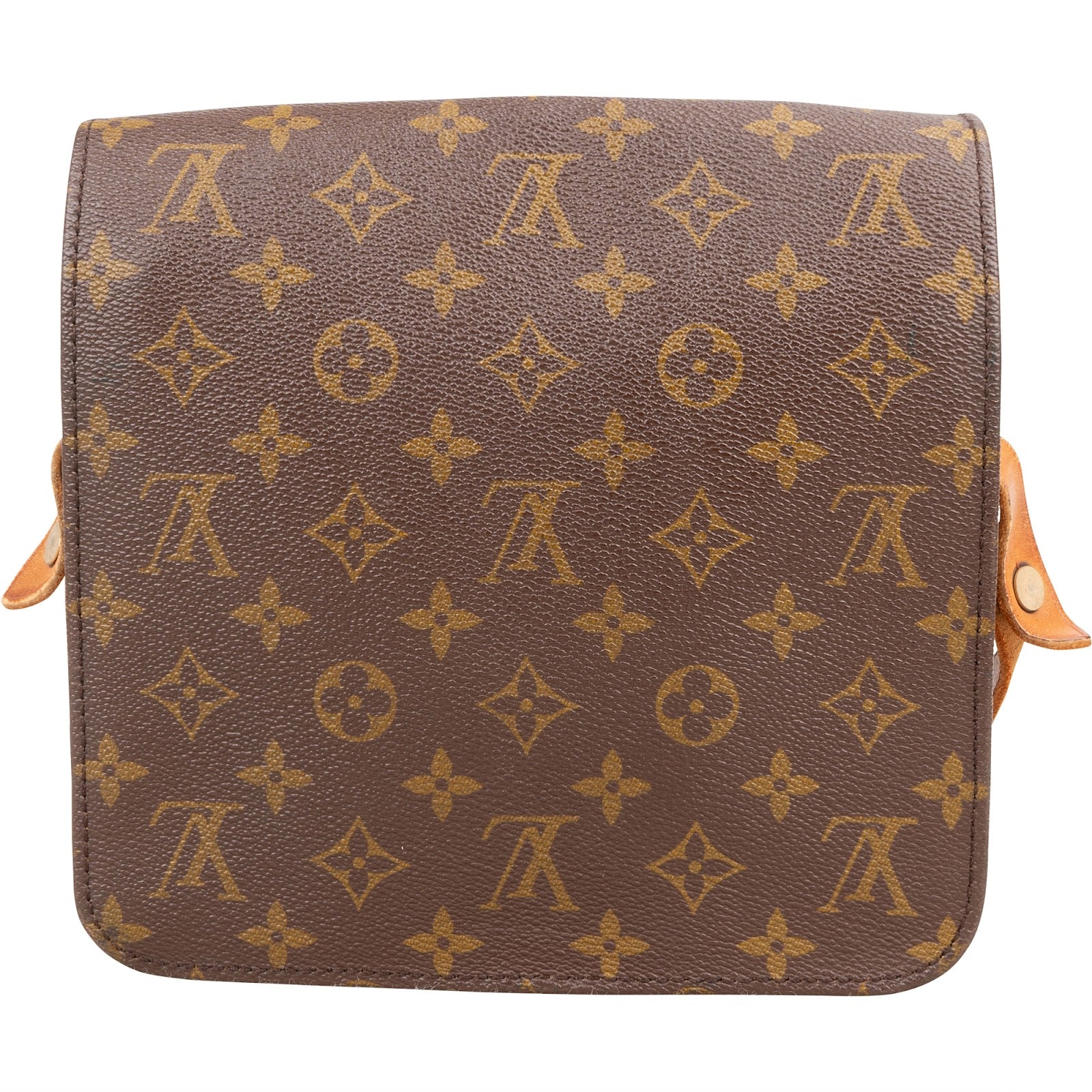 Louis Vuitton Monogram Canvas Cartouchiere MM Crossbody Bag - vintageandkickz