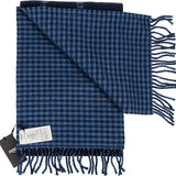 Fendi Emblem Vichy Reversible Wool Schal Scarf