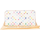 Louis Vuitton Canvas Monogram Murakami Multicolor Insolite Zippy Wallet