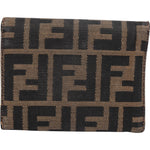 Fendi FF Monogram Baguette Buckle Wallet - vintageandkickz
