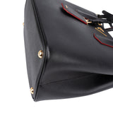 Prada Black Saffiano Leather Double Handbag