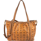 MCM Monogram Visetos Satchel Shoulder Bag