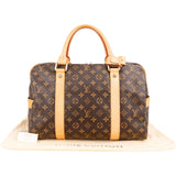 Louis Vuitton Monogram Canvas Carryall Weekender Handbag