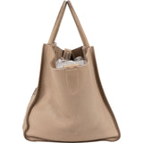Céline Drummed Calfskin Phantom Handbag
