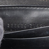 Gucci Guccissima Leather Bow Zip Around Wallet