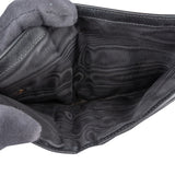 Prada Black Nylon Triangle Wallet - vintageandkickz